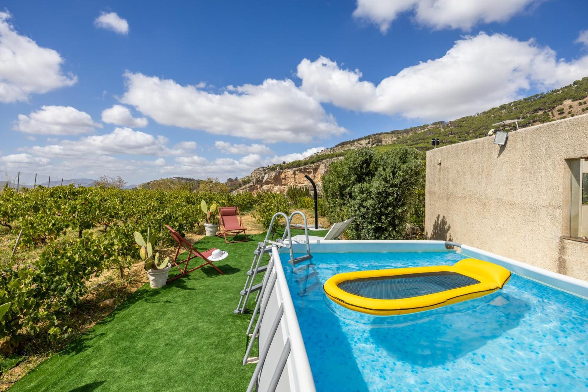 Villa Bonifato Vista Sulle Campagne E Sul Mare Siciliano Cozy House Italy Alcamo Exterior foto