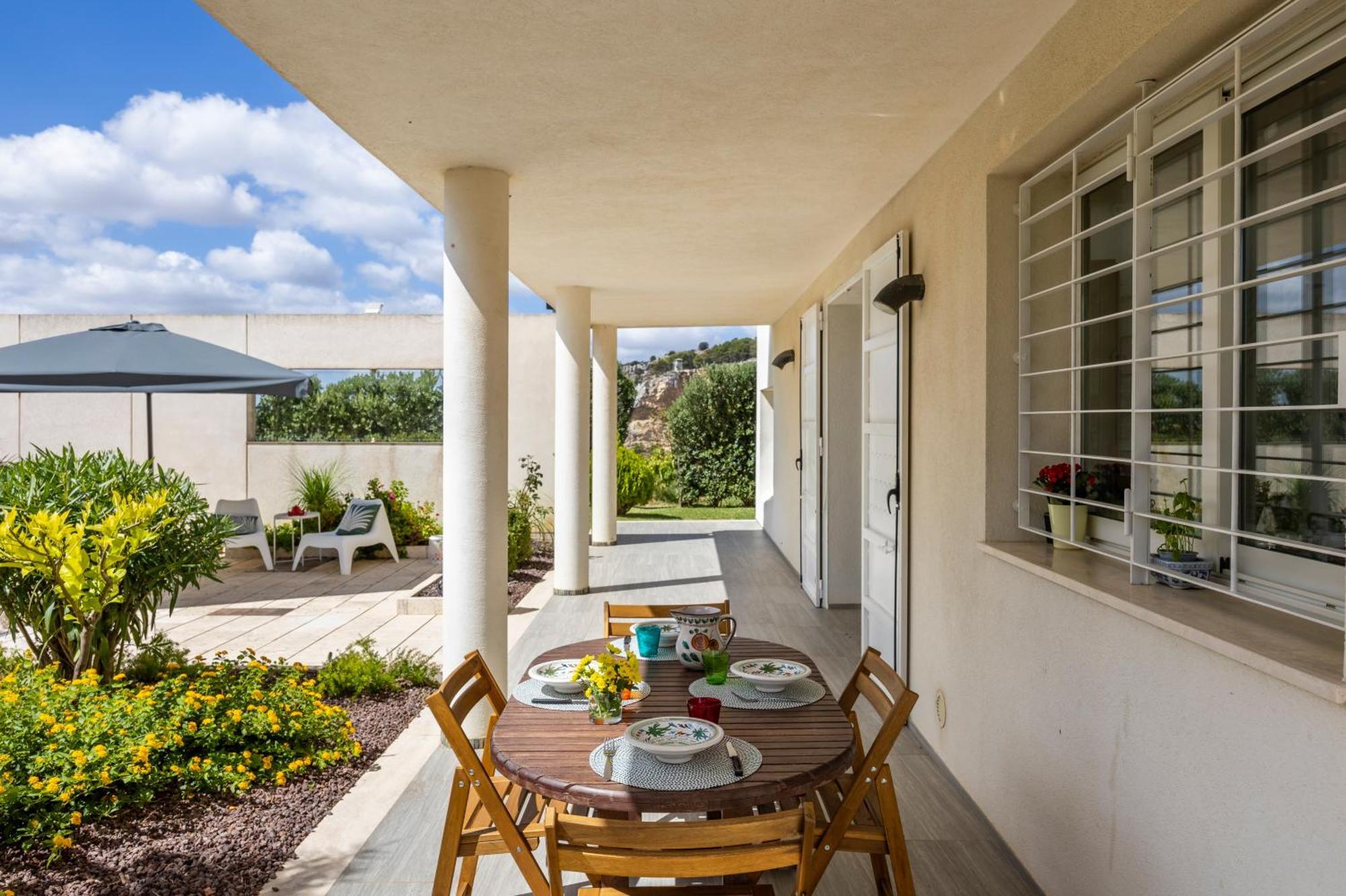 Villa Bonifato Vista Sulle Campagne E Sul Mare Siciliano Cozy House Italy Alcamo Exterior foto